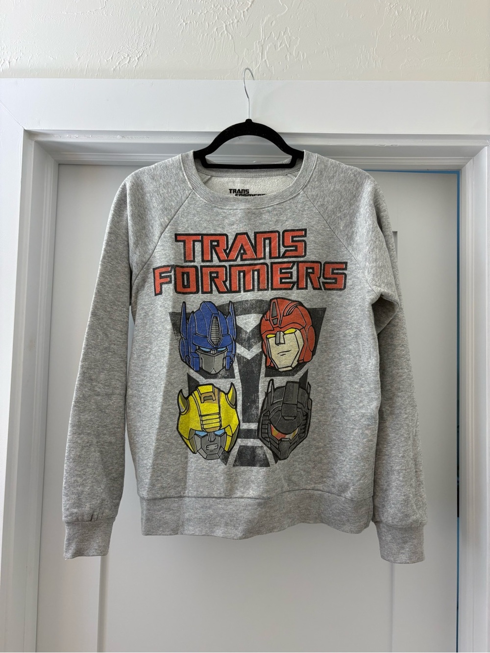 Transformers Graphic Sweatshirt - Gray